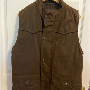 Outback Trading Company, oil skinned vest, Men’s Size: M
